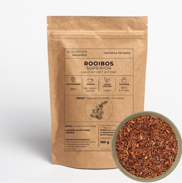 Herbata rooibos 100g Zielarz Polski