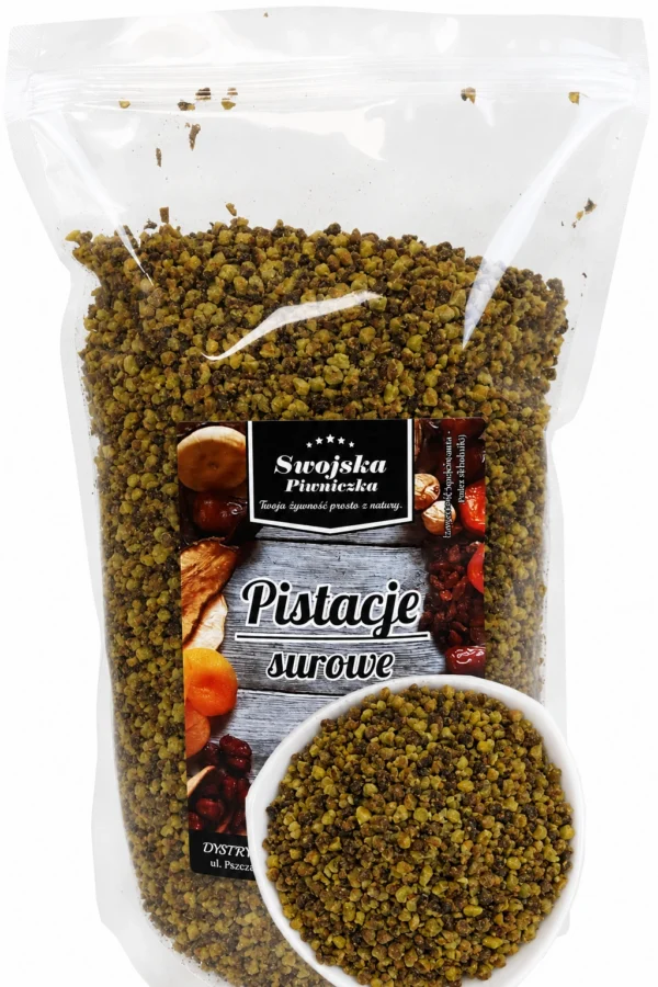 Pistacje surowe niesolone kostka Swojska Piwniczka