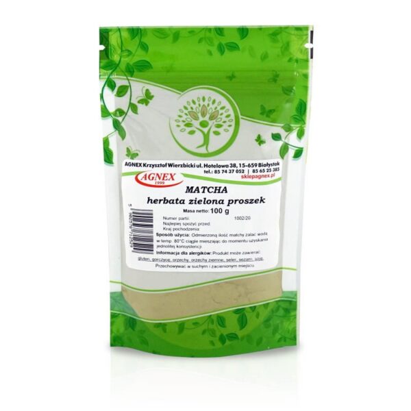 Matcha herbata zielona proszek Agnex