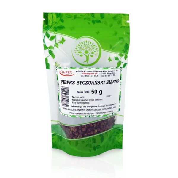 Pieprz syczuański ziarno 50g Agnex
