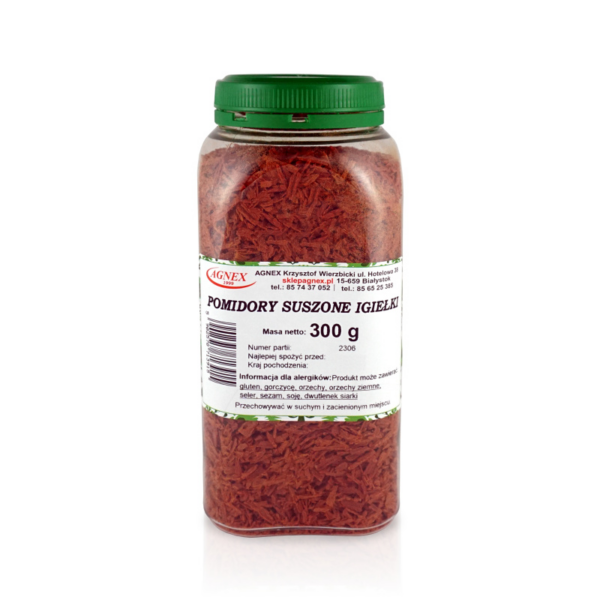 Pomidory suszone igiełki słoik 300g Agnex