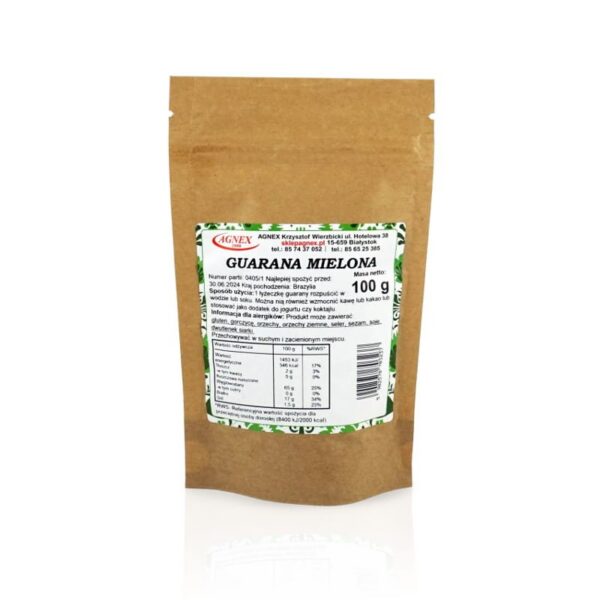 Guarana mielona Agnex