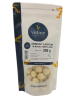Orzechy laskowe w białej czekoladzie 200g Vitline Agnex - obrazek 2