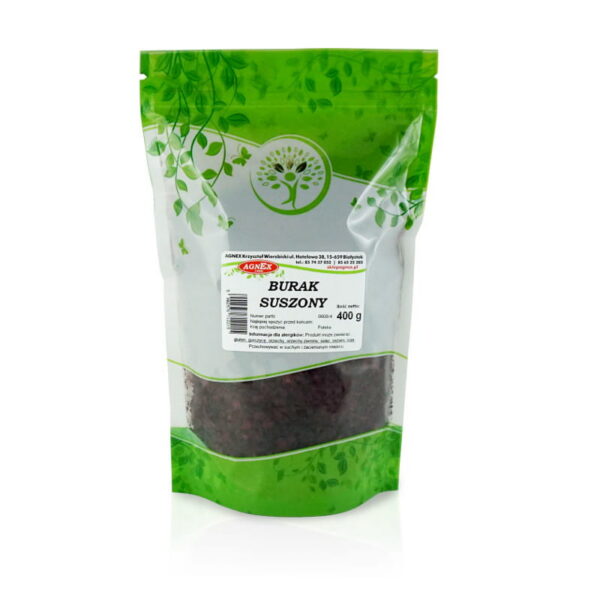 Burak suszony 400 g Agnex