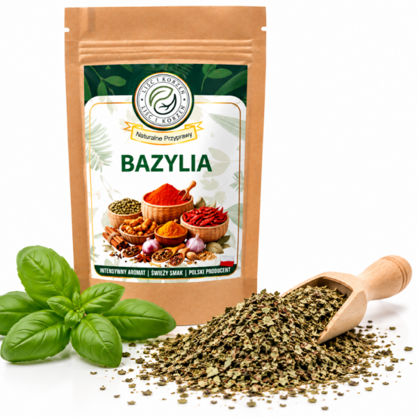 Bazylia suszona - Liść i Korzeń