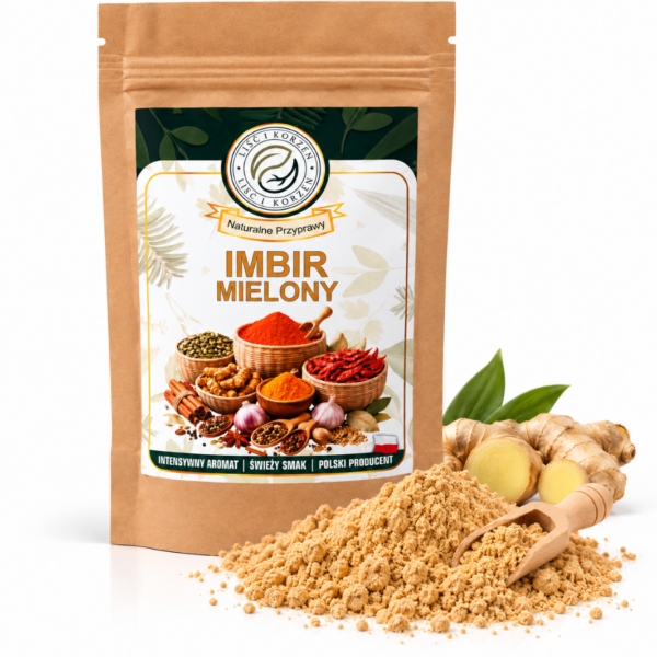 Imbir mielony - Liść i Korzeń