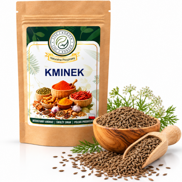 Kminek ziarno całe - Liść i Korzeń