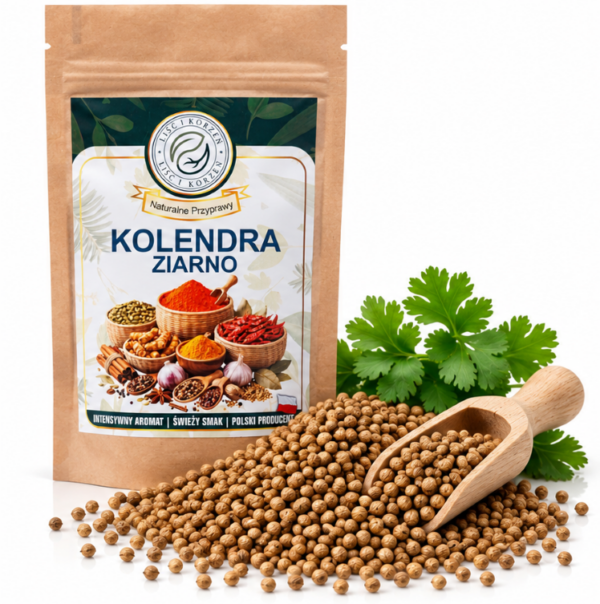 Kolendra ziarno - Liść i Korzeń