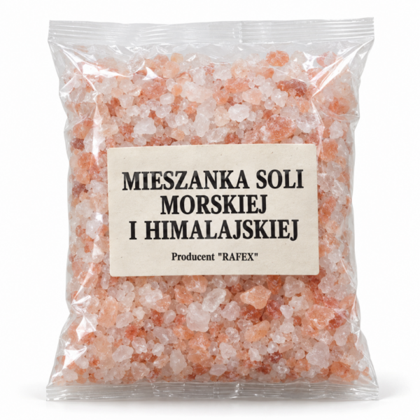 Mieszanka soli morskiej i himalajskiej 1kg Rafex
