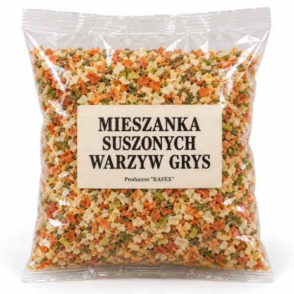Mieszanka suszonych warzyw grys Rafex