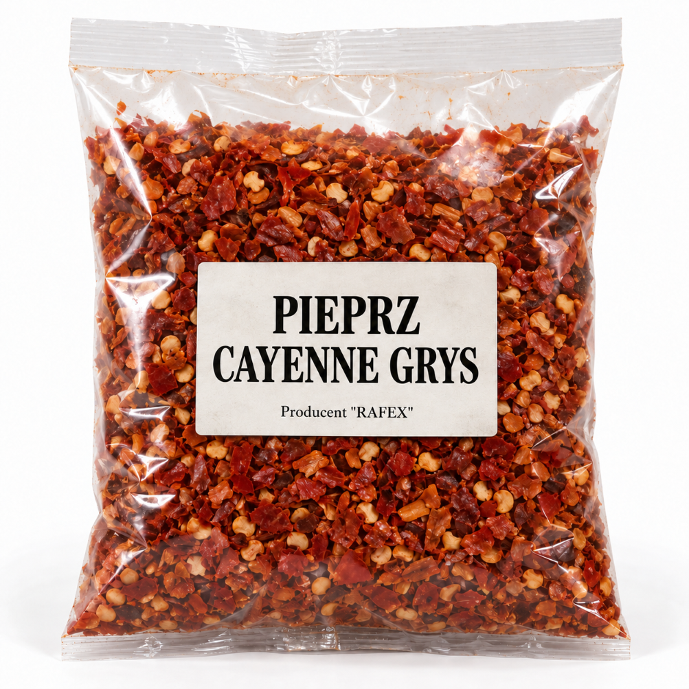 PIEPRZ CAYENNE GRYS Pieprz cayenne grys 50g Rafex - obrazek 1