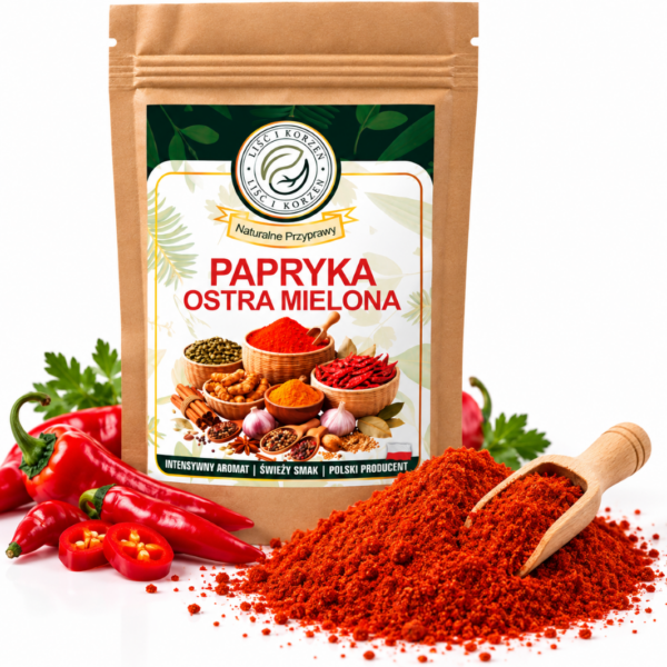 Papryka ostra mielona - Liść i Korzeń