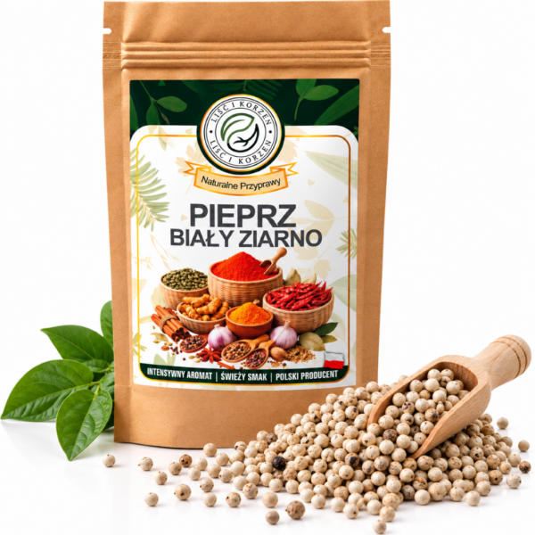 Pieprz biały ziarno - Liść i Korzeń