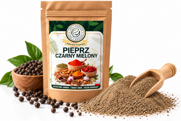 Pieprz czarny mielony - Liść i Korzeń
