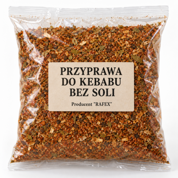 Przyprawa do kebabu bez soli Rafex