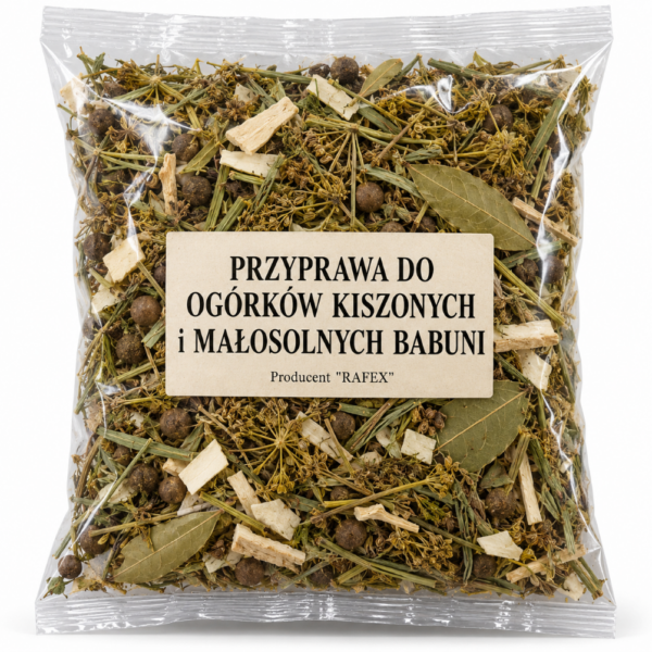 Przyprawa Do Ogórków Kiszonych i małosolnych Babuni