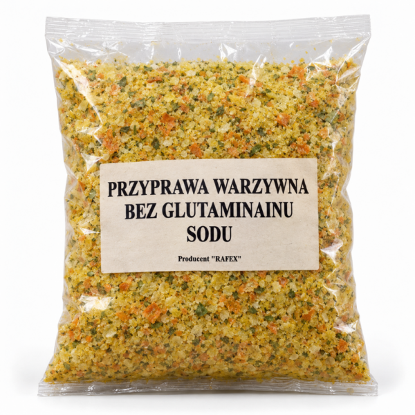 Przyprawa warzywna bez glutaminainu sodu Rafex